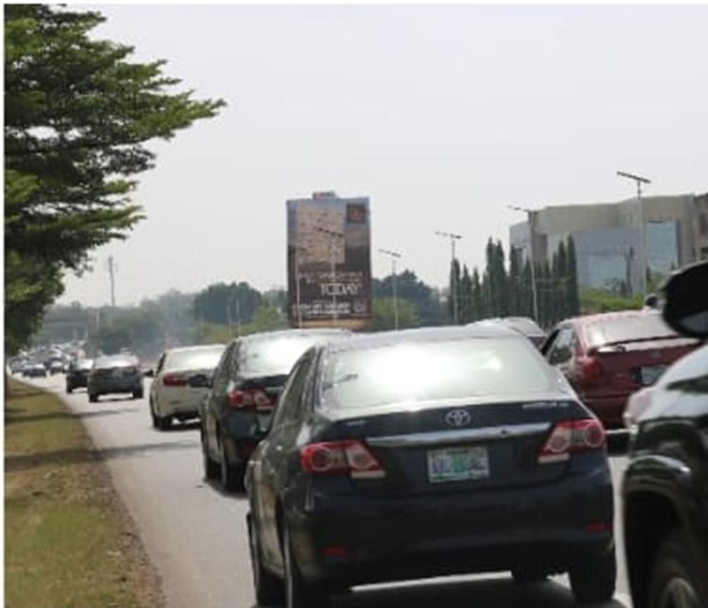 Shehu Yar'Adua Way Opposite VIO Head Office, Mabushi, Abuja — two static face static billboard site